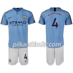 Koszulka Manchester City KOMPANY 4 Dziecięca Główna 2018-2019 - Koszulki Piłkarskie